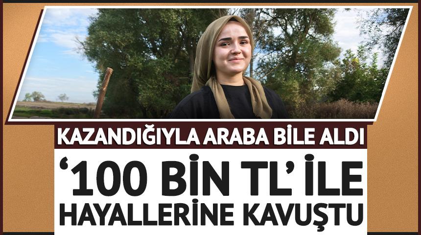 100 bin TL ile hayallerine kavuştu: Kazandığıyla araba bile aldı