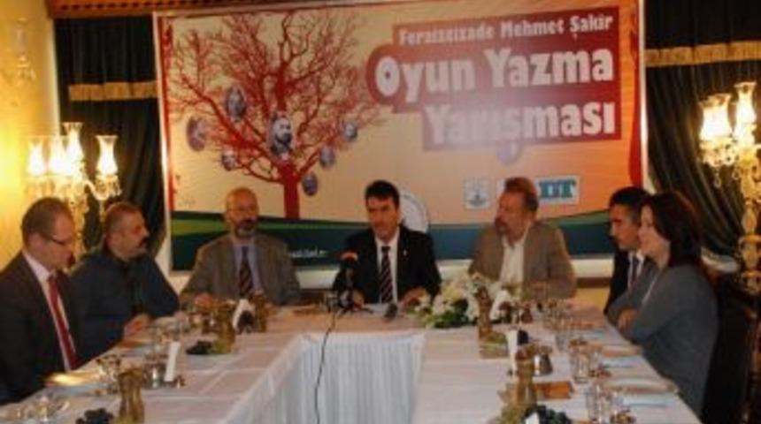 Oyun yazarları, Feraizcizade Mehmet Şakir adına yarışacak