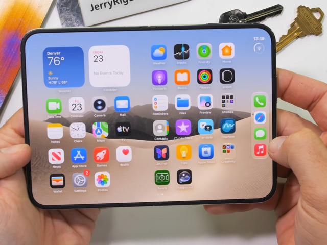 Katlanabilir iPhone dayanıklılık testine girdi: İşte performansı!