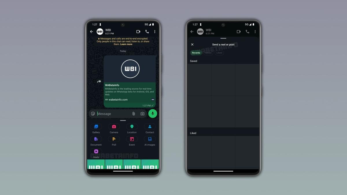 WhatsApp a Instagram Reels kısayolu geliyor: Sohbetlerde paylaşım kolaylaşıyor 2