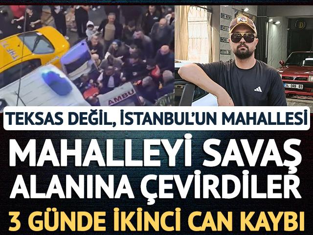 Teksas değil Kağıthane! Mahalle savaş alanına d&ouml;nd&uuml;: &Uuml;&ccedil; g&uuml;nde 2 can kaybı