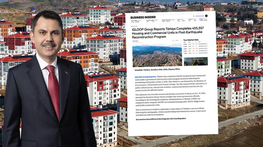 Asrın inşa seferberliği ABD basının g&uuml;ndeminde: "T&uuml;rkiye'nin konut &uuml;retimi deprem b&ouml;lgesinde saatte 23, g&uuml;nde 550 konuta eşdeğer bir hıza ulaştı"
