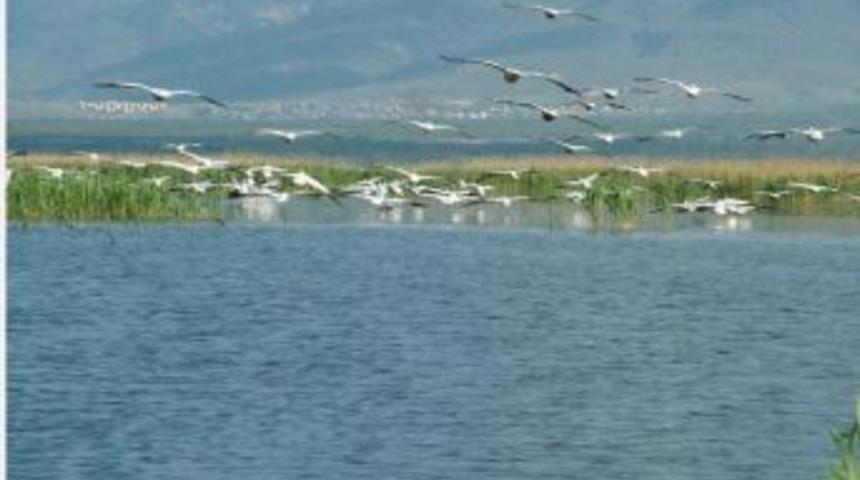 Şehir atıklarıyla kirletilen Eber G&ouml;l&uuml; i&ccedil;in Meclis'e araştırma &ouml;nergesi