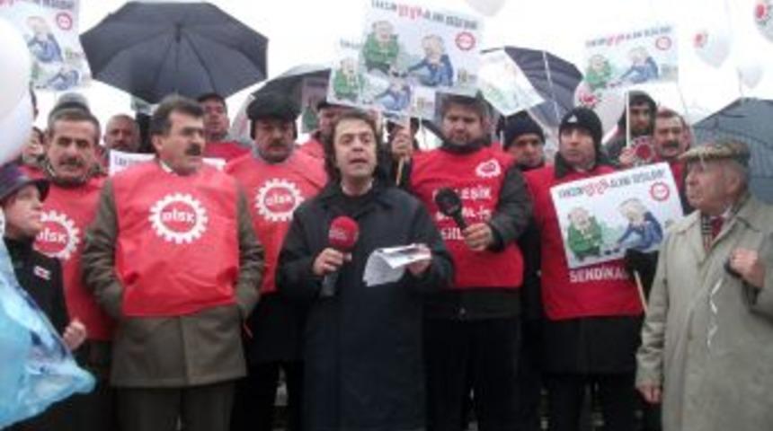 Taksim'i yayalaştırma projesini protesto ettiler