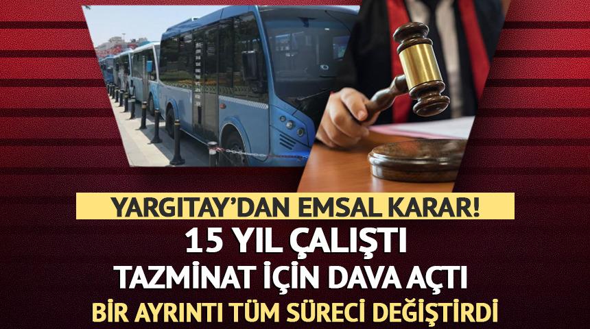 15 yıllık kahyalık yaptı! Tazminat davasında karar &ccedil;ıktı