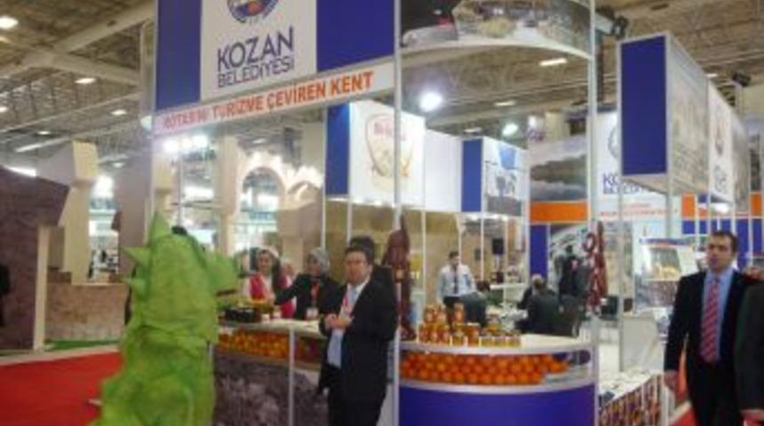 EMITT&rsquo;te Kozan standı b&uuml;y&uuml;k ilgi g&ouml;rd&uuml;