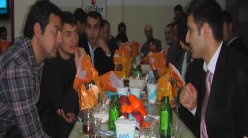 Siirt&rsquo;e yeni atanan &ouml;ğretmenlere S&Ouml;DER&rsquo;den tanışma yemeği