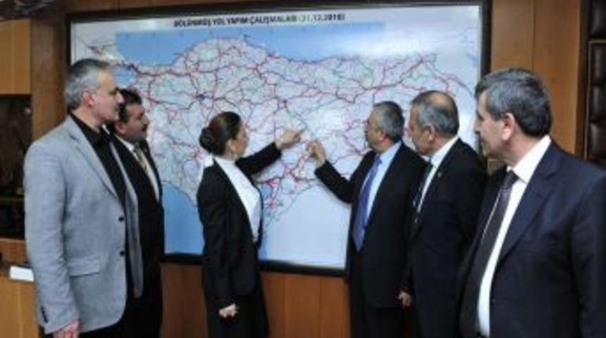 Malatya-Sivas kara yolu b&ouml;l&uuml;nm&uuml;ş yol projesi yatırım programına alındı