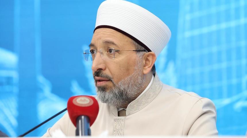 Diyanet İşleri Başkanı Arpaguş, ABD&rsquo;deki M&uuml;sl&uuml;manlara "birlik ve dayanışma" &ccedil;ağrısı yaptı
