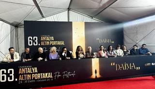Antalya Altın Portakal Film Festivali'nde "Tatlı Maya" filminin dünya prömiyeri yapıldı