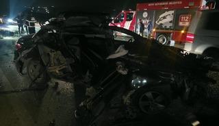 Hassa&rsquo;da trafik kazası: 3 yaralı