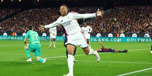El Clasico'da sevinen taraf Real Madrid! Arda G&uuml;ler ve Mbappe, Lamine Yamal'ı yıktı
