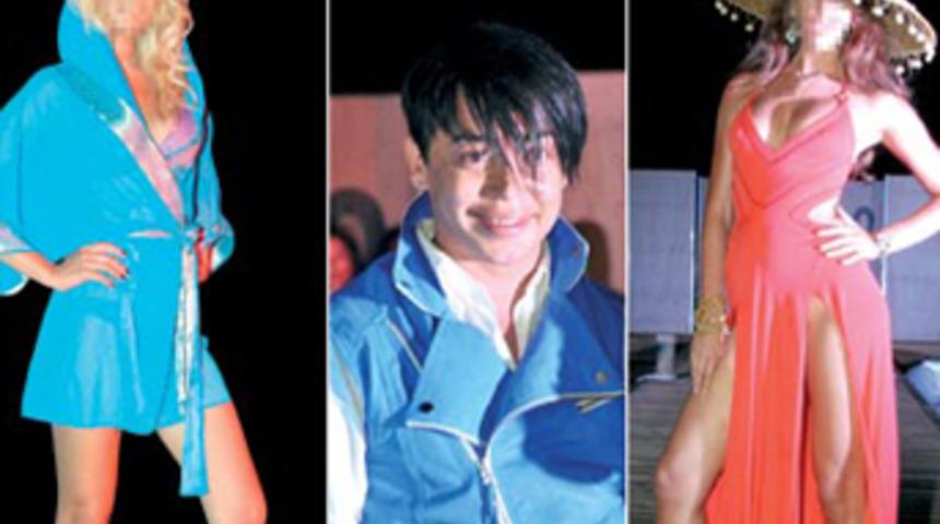 Mankenleri podyumda pazarladı