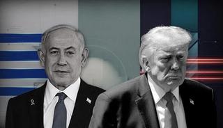 Trump'ın Netanyahu &ccedil;ığırtkanlığı... 'Savaş&ccedil;ı Başbakan' dedi oy istedi: "Başladığımız işi bitirmeliyiz"