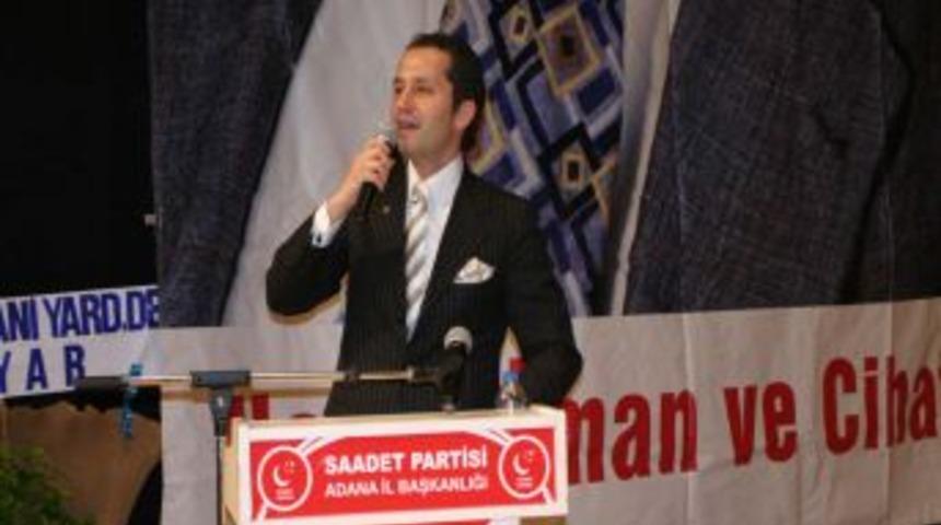 Erbakan &ouml;l&uuml;m&uuml;n&uuml;n birinci yılında Adana'da anıldı