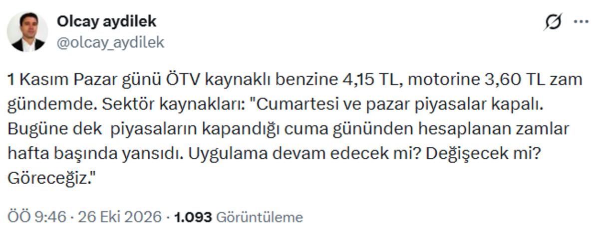 Akaryakıtta indirim d&ouml;nemi bitti! &Ccedil;ifte zam geliyor 2
