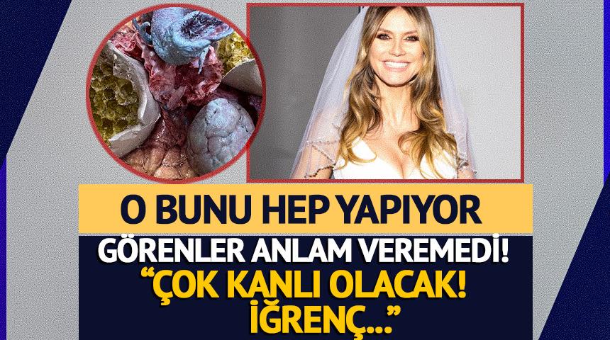 O bunu hep yapıyor! "İğren&ccedil;..."