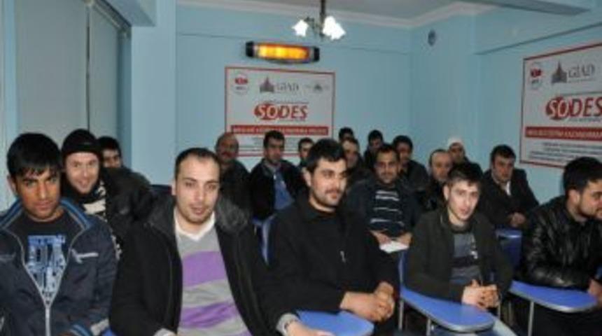 30 işsiz vatandaş, doğalgaz tesisatçısı olarak yetiştiriliyor