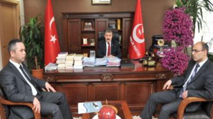 T&uuml;m Sağlık-Sen yetkililerinden BBP'ye ziyaret