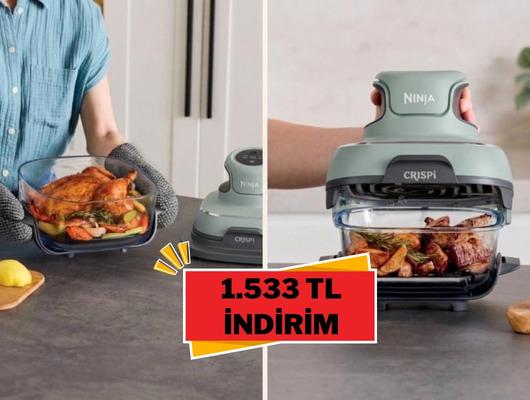 Ninja CRISPi 4-in-1 Pişirme Sisteminde kaçırılmayacak fırsat!