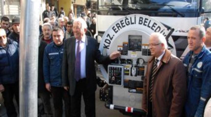 Ereğli Belediyesi ara&ccedil; filosuna bir yenisini kattı