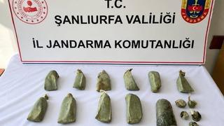 Şanlıurfa’da 5,5 kilogram esrar ele geçirildi