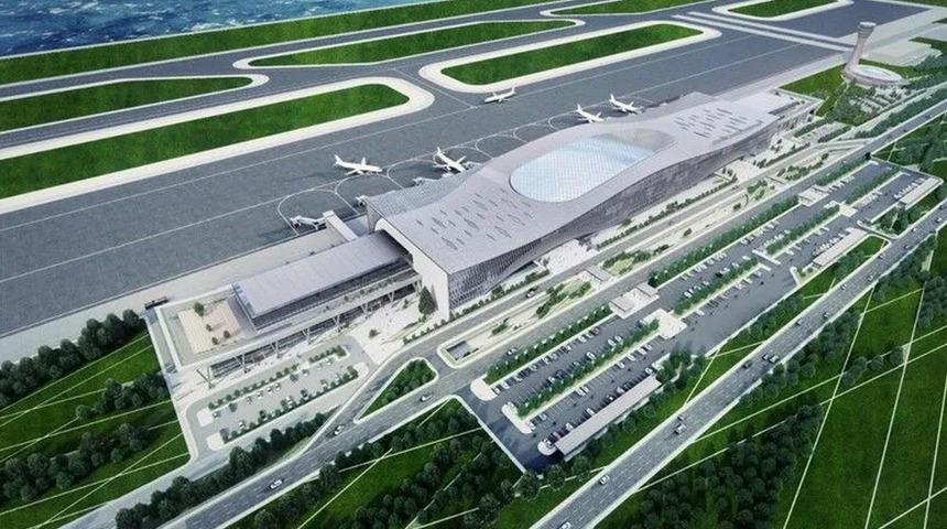 Trabzon Yeni Havalimanı Projesi'nde şantiye &ccedil;alışmaları başladı