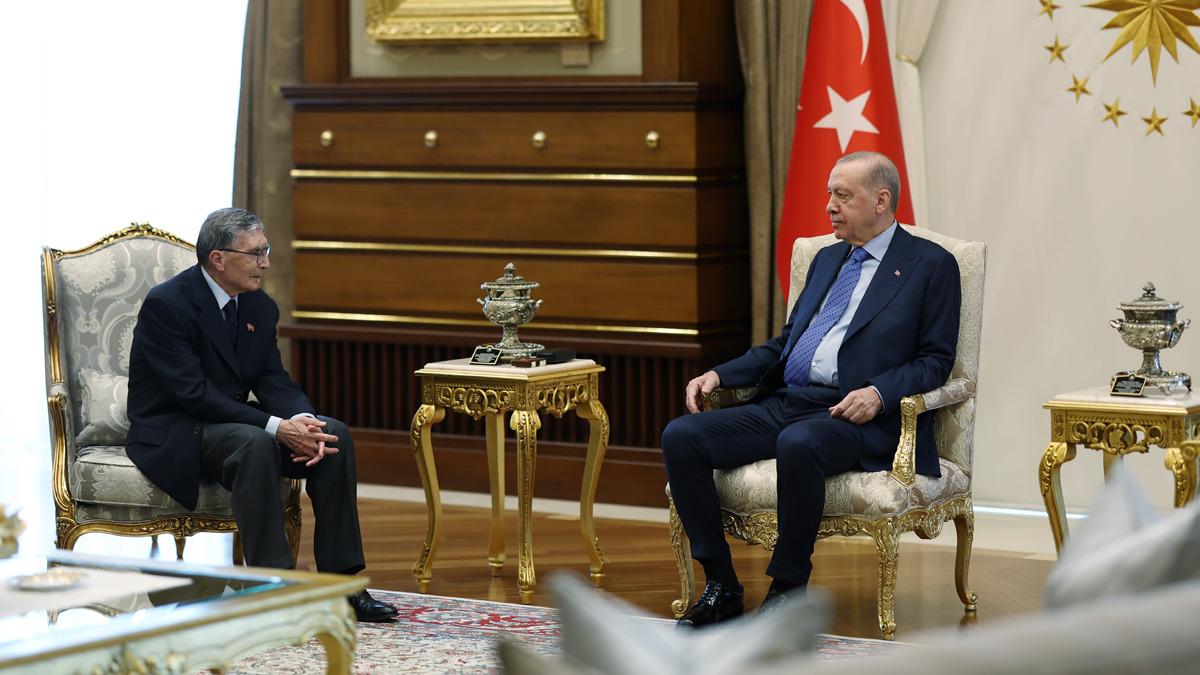 Cumhurbaşkanı Erdoğan, Prof. Dr. Aziz Sancar&rsquo;ı kabul etti 1