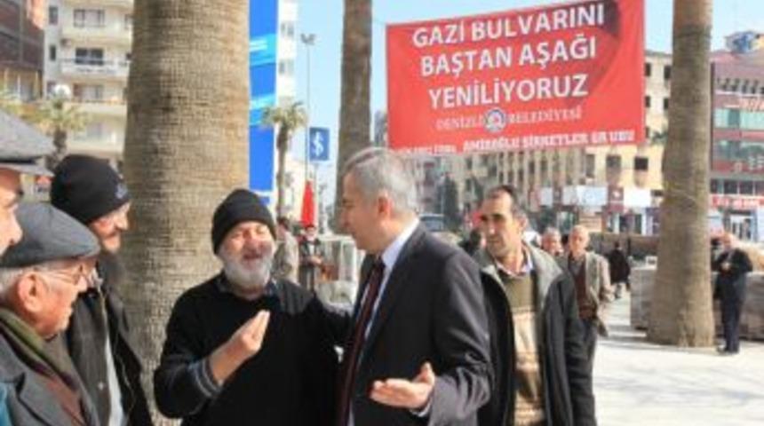 Denizli şehir merkezi yenileniyor