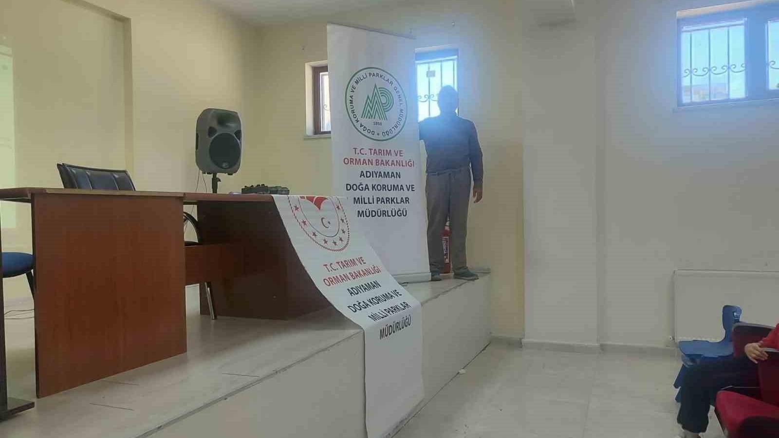 Adıyaman’da 64 öğrenciye doğa ve biyolojik çeşitlilik eğitimi verildi
