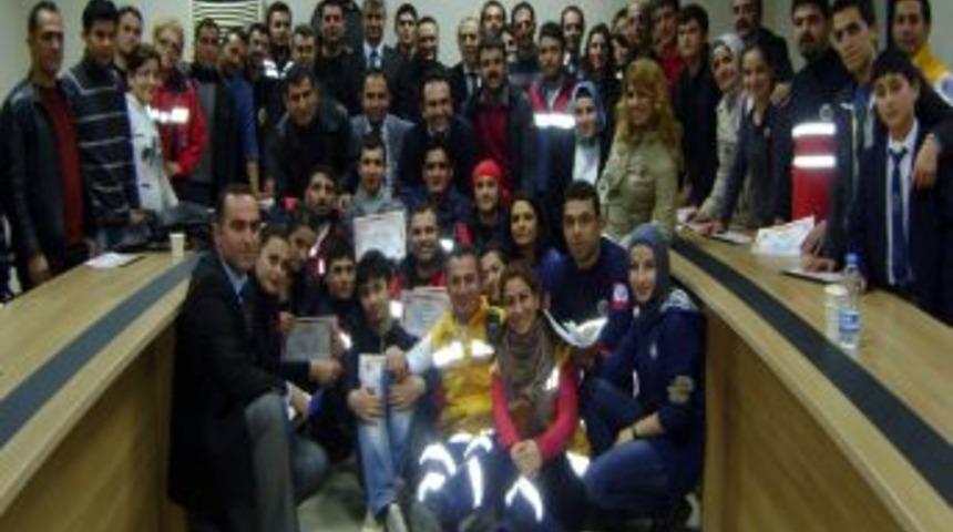 Batman&rsquo;da 44 sağlık personeline UMKE eğitimi verildi