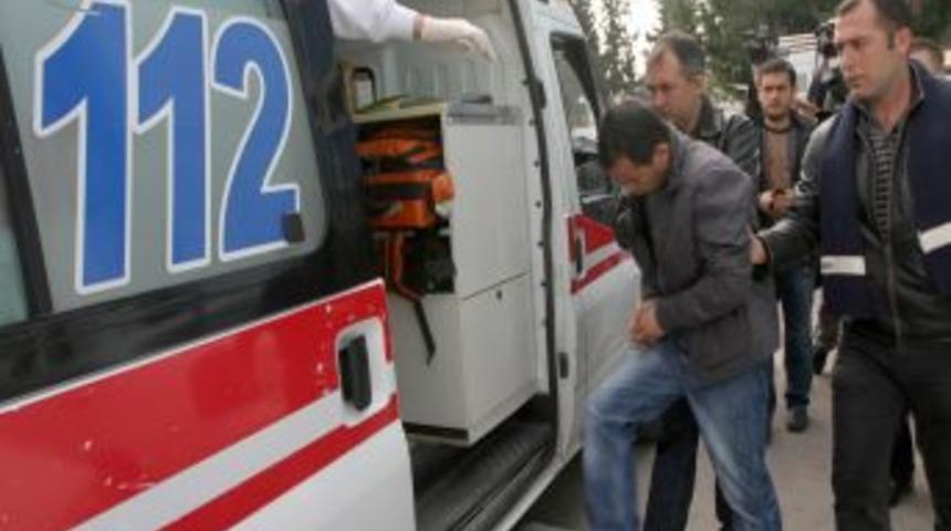 Dolandırıcılık ş&uuml;phelisi emniyette uyuşturucu krizine girdi