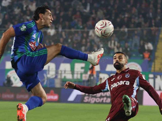 Rize'de inanılmaz gece! Trabzonspor 2-0'dan ma&ccedil;ı &ccedil;evirdi