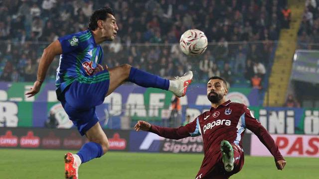 Rize'de inanılmaz gece! Trabzonspor 2-0'dan maçı çevirdi
