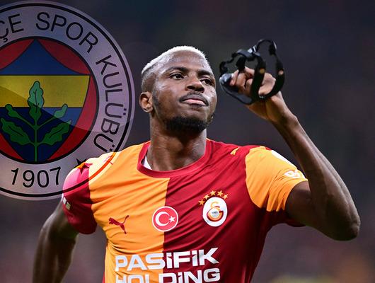 Victor Osimhen Fenerbah&ccedil;e'ye karşı durmuyor!  Olay yaratan hareket
