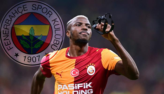 Victor Osimhen Fenerbah&ccedil;e'ye karşı durmuyor!  Olay yaratan hareket