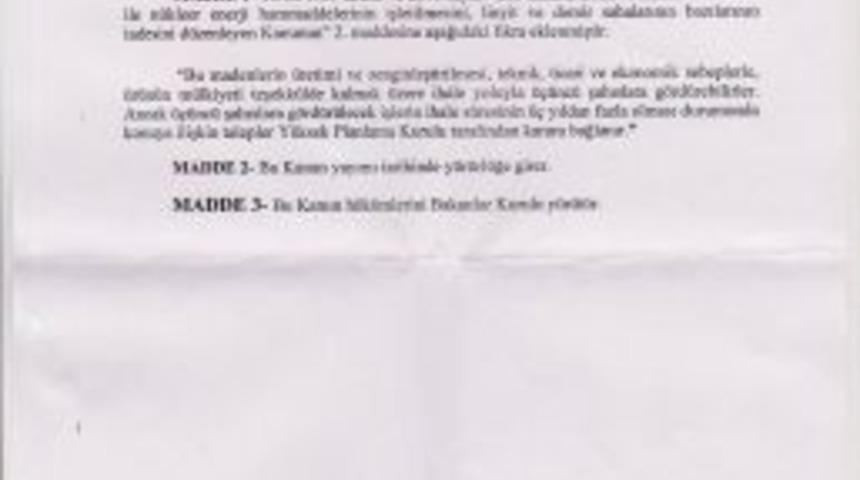 Bor hizmet alım yoluyla &uuml;retilebilecek