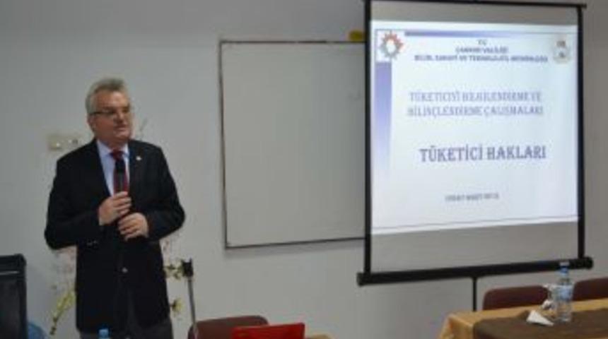 &Ccedil;ankırı'da t&uuml;keticiler bilin&ccedil;lendiriliyor