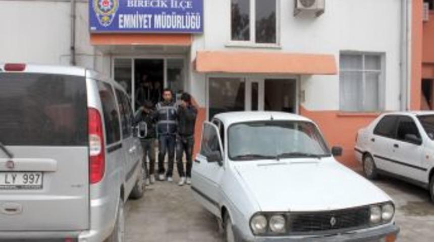 Hırsızlar su&ccedil;&uuml;st&uuml; yakalandı