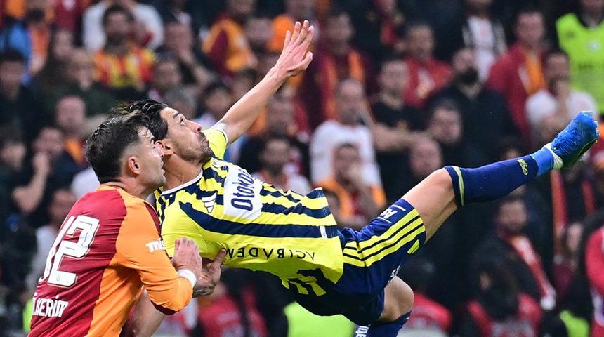 İrfan Can Kahveci'den derbi tarihine ge&ccedil;en r&ouml;vaşata gol&uuml;!