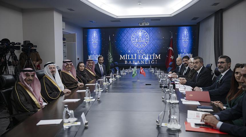 T&uuml;rkiye ile Suudi Arabistan arasında eğitim alanında işbirliği mutabakatı imzalandı