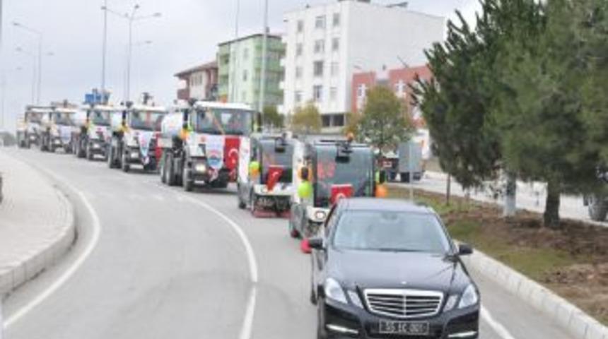 İlkadım Belediyesi filosuna, 13 yeni ara&ccedil; ekledi