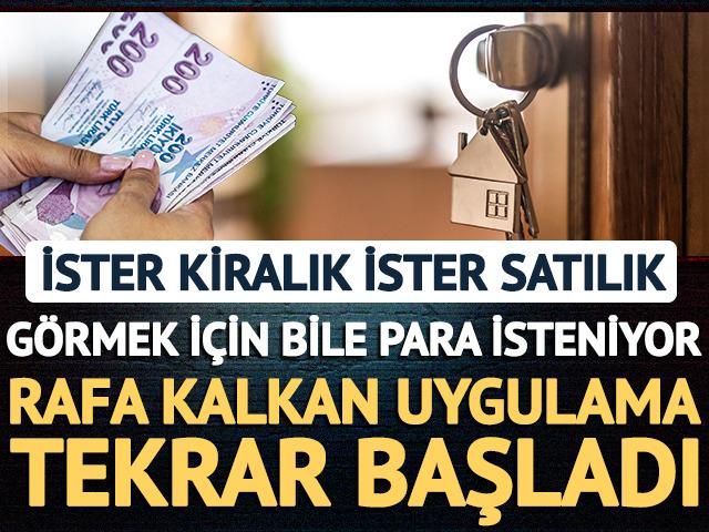 Rafa kalkan uygulama tekrar başladı: G&ouml;rmek i&ccedil;in bile para isteniyor