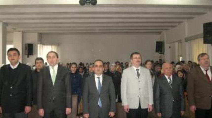 İskilip'te kadına y&ouml;nelik şiddet konuşuldu