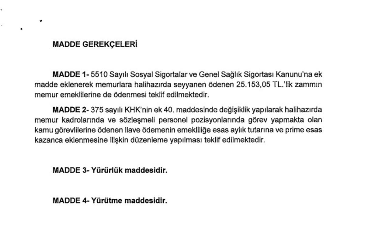 22 bin, 25 bin, 45 bin TL... &Ouml;zel den emekli i&ccedil;in seyyanen zam ve en d&uuml;ş&uuml;k aylık teklifi 3