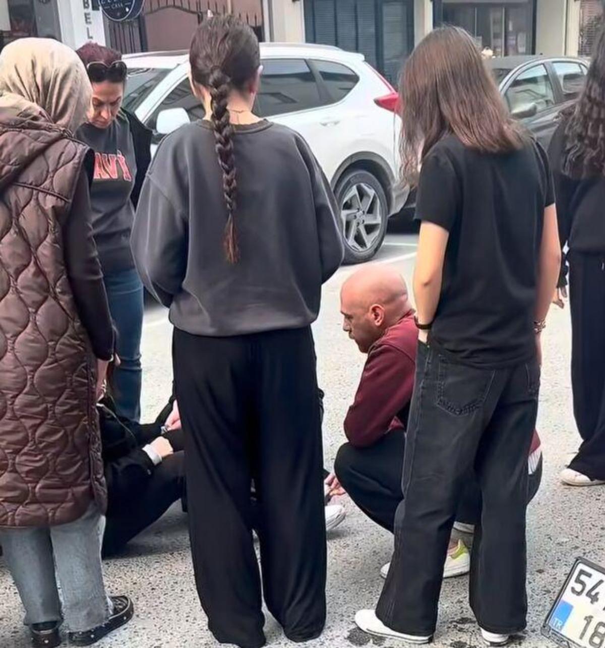 Furkan Kızılay kazaya karıştı! Sürücüye ilk müdahaleyi o yaptı 1