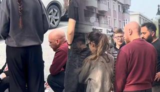 Ünlü isim kazaya karıştı! Sürücüye ilk müdahaleyi o yaptı  