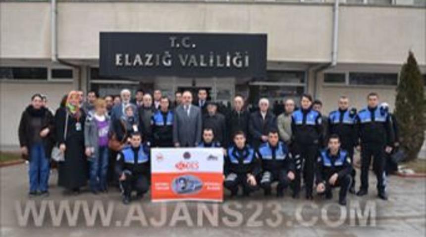 Duyarlı toplum g&uuml;venli Elazığ projesi başladı