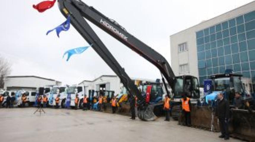 B&uuml;y&uuml;kşehir Belediyesi, BUSKİ'nin ara&ccedil; filosunu genişletti