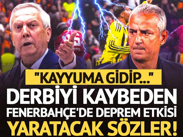 Fenerbah&ccedil;e'de deprem etkisi yaratacak s&ouml;zler! "Kayyuma gidip..."